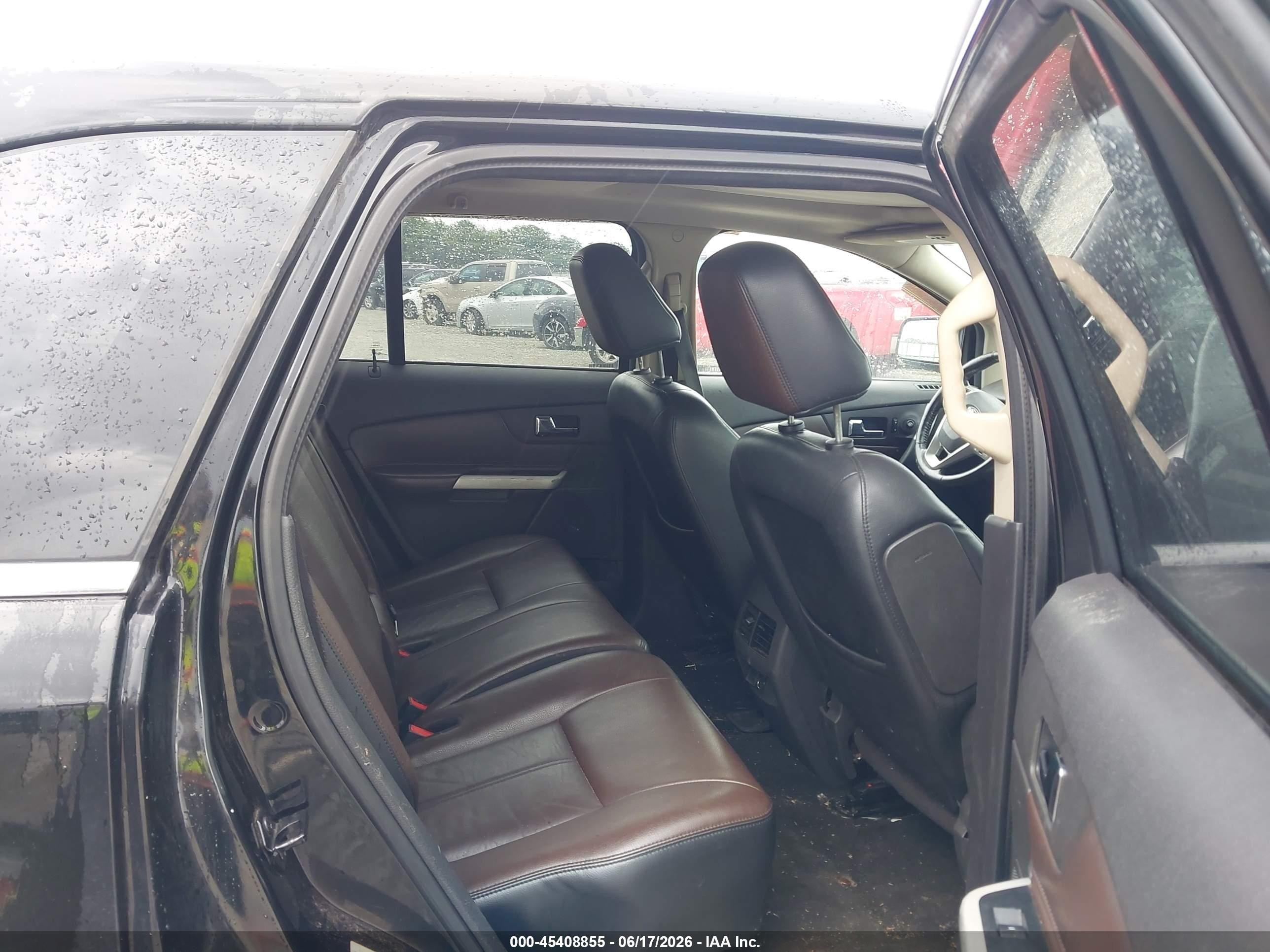 2011 Ford Edge Limited Black vin: 2FMDK3KC9BBA45133
