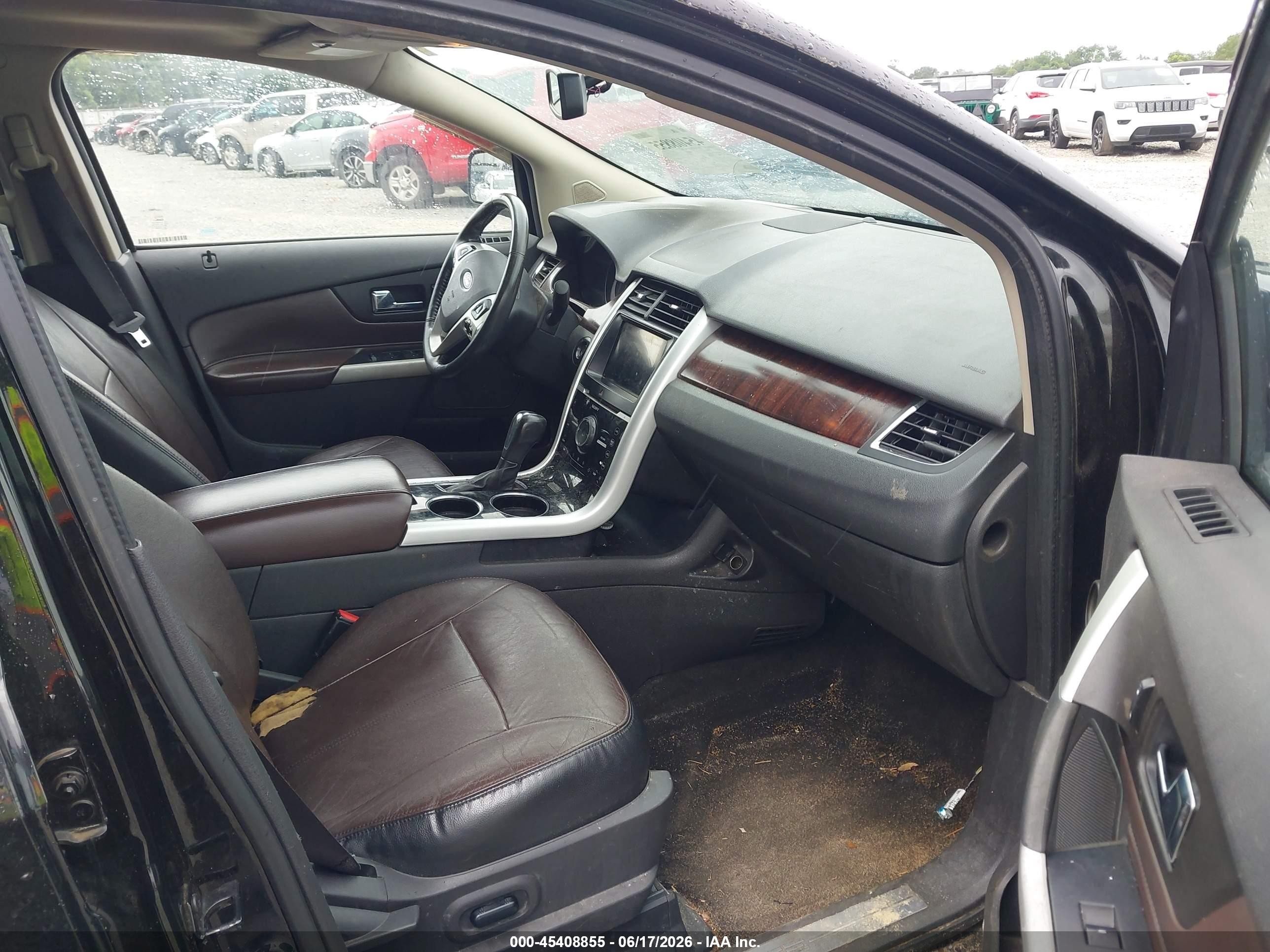 2011 Ford Edge Limited Black vin: 2FMDK3KC9BBA45133