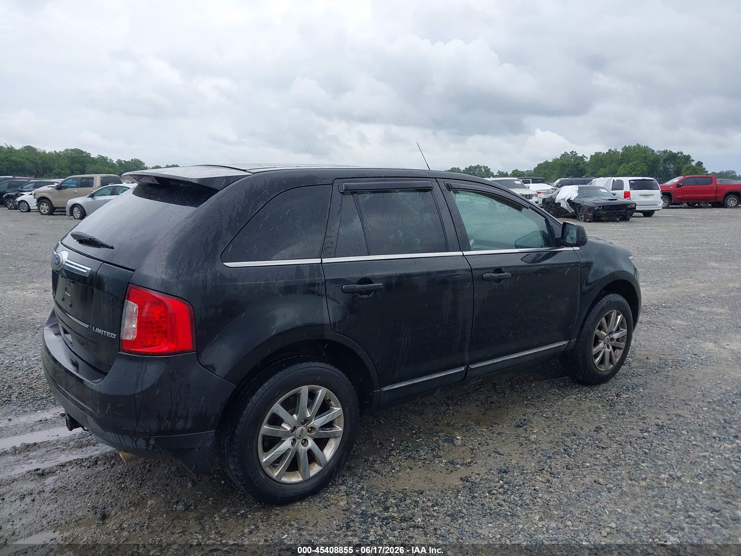 2011 Ford Edge Limited Black vin: 2FMDK3KC9BBA45133