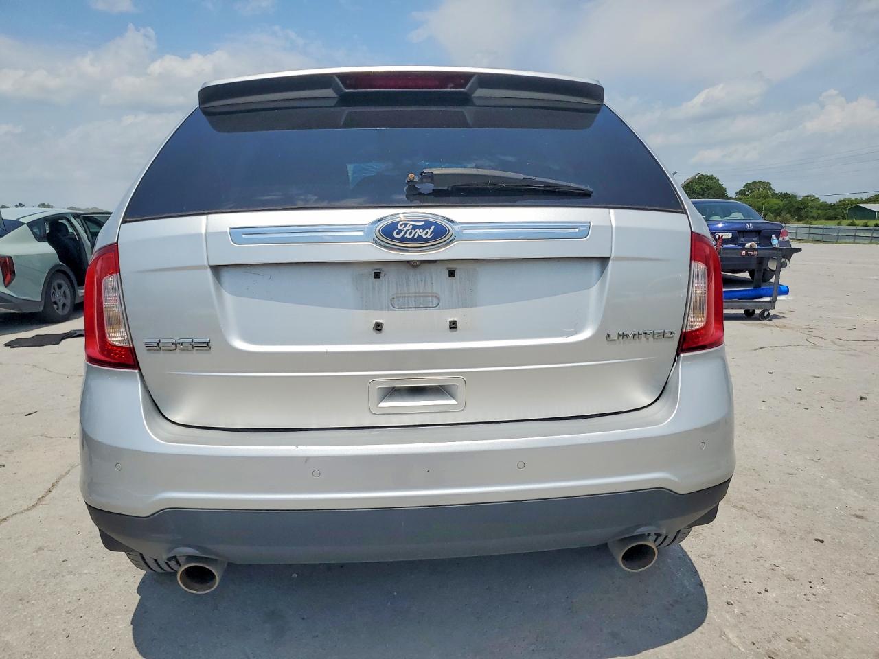 2011 Ford Edge Limited Silver vin: 2FMDK3KC9BBA45424