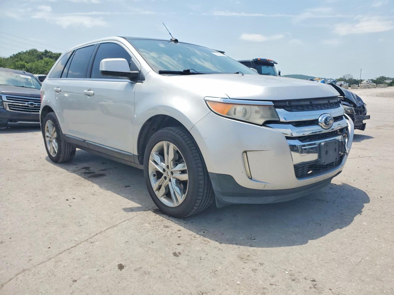 2011 Ford Edge Limited Silver vin: 2FMDK3KC9BBA45424