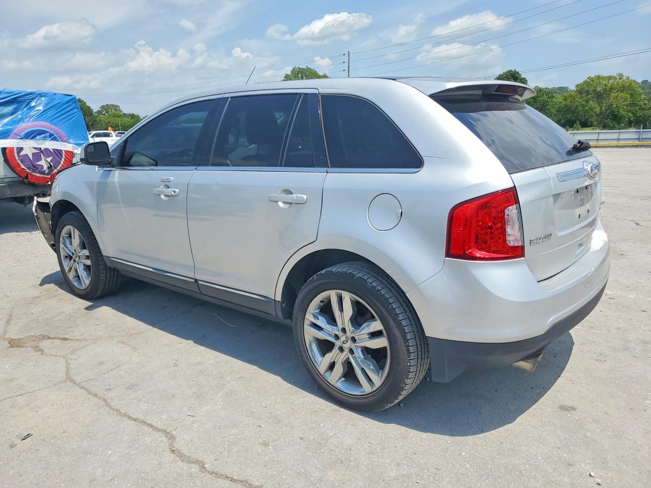 2011 Ford Edge Limited Silver vin: 2FMDK3KC9BBA45424