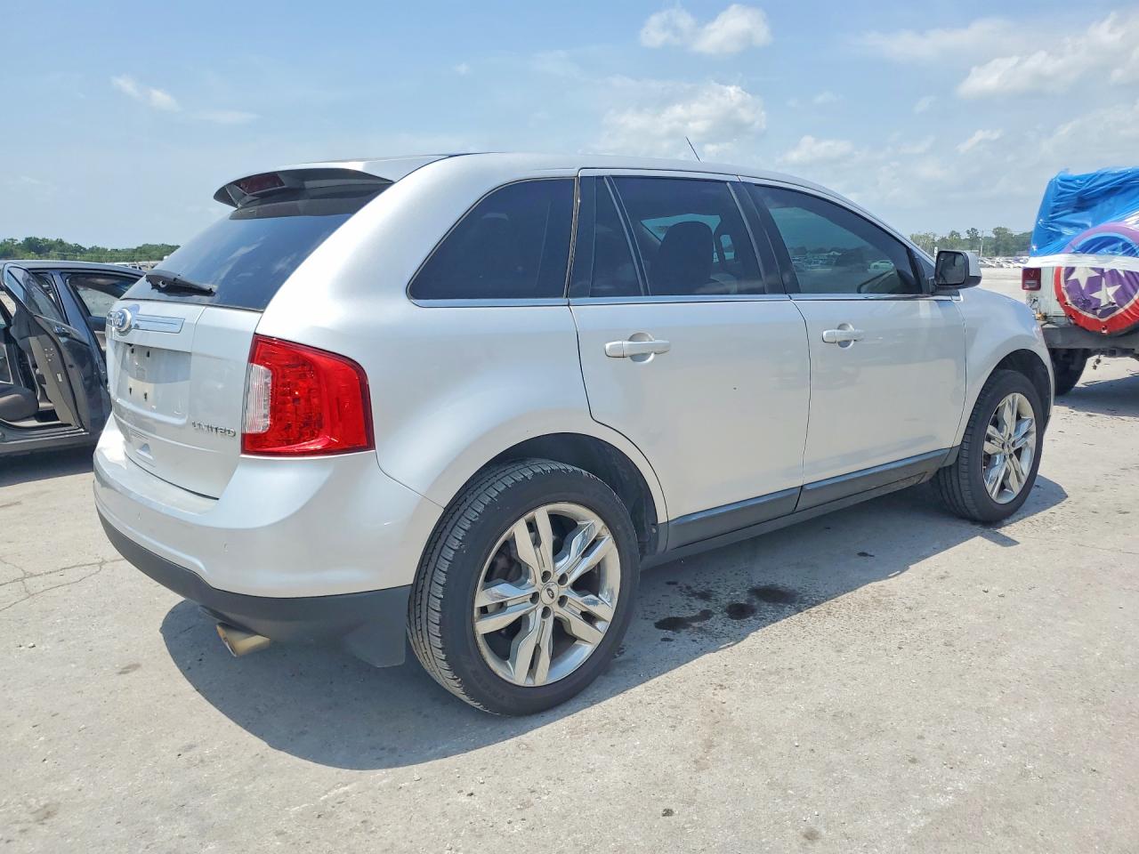 2011 Ford Edge Limited Silver vin: 2FMDK3KC9BBA45424