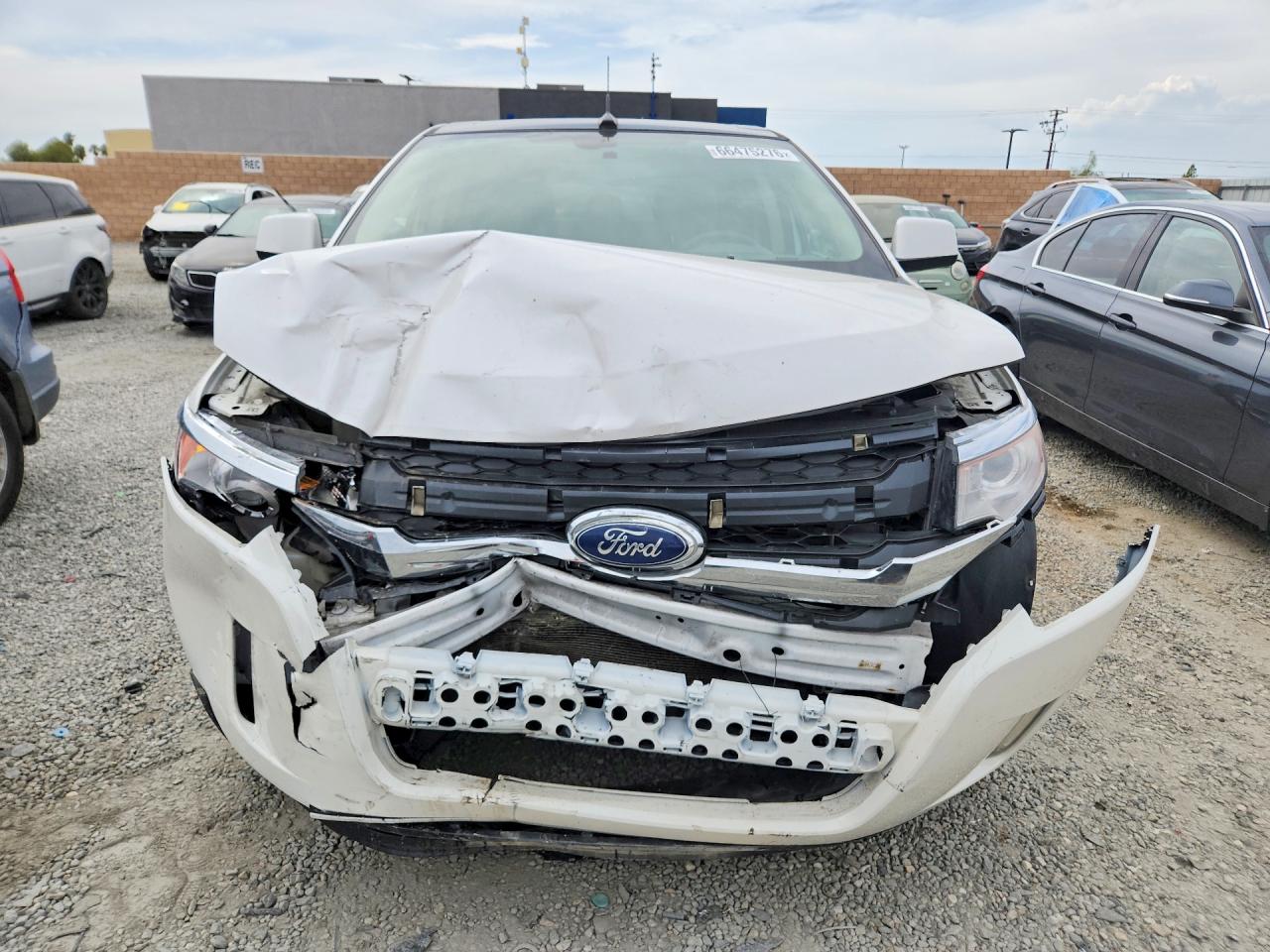 2011 Ford Edge Limited White vin: 2FMDK3KC9BBA75961
