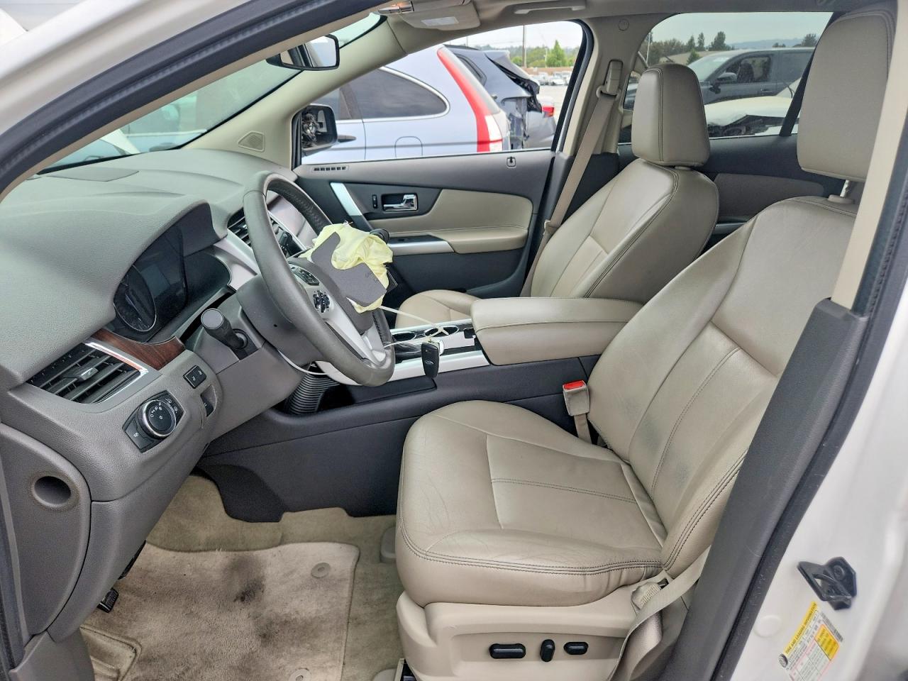 2011 Ford Edge Limited White vin: 2FMDK3KC9BBA75961