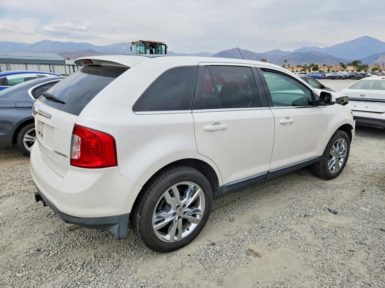 2011 Ford Edge Limited White vin: 2FMDK3KC9BBA75961