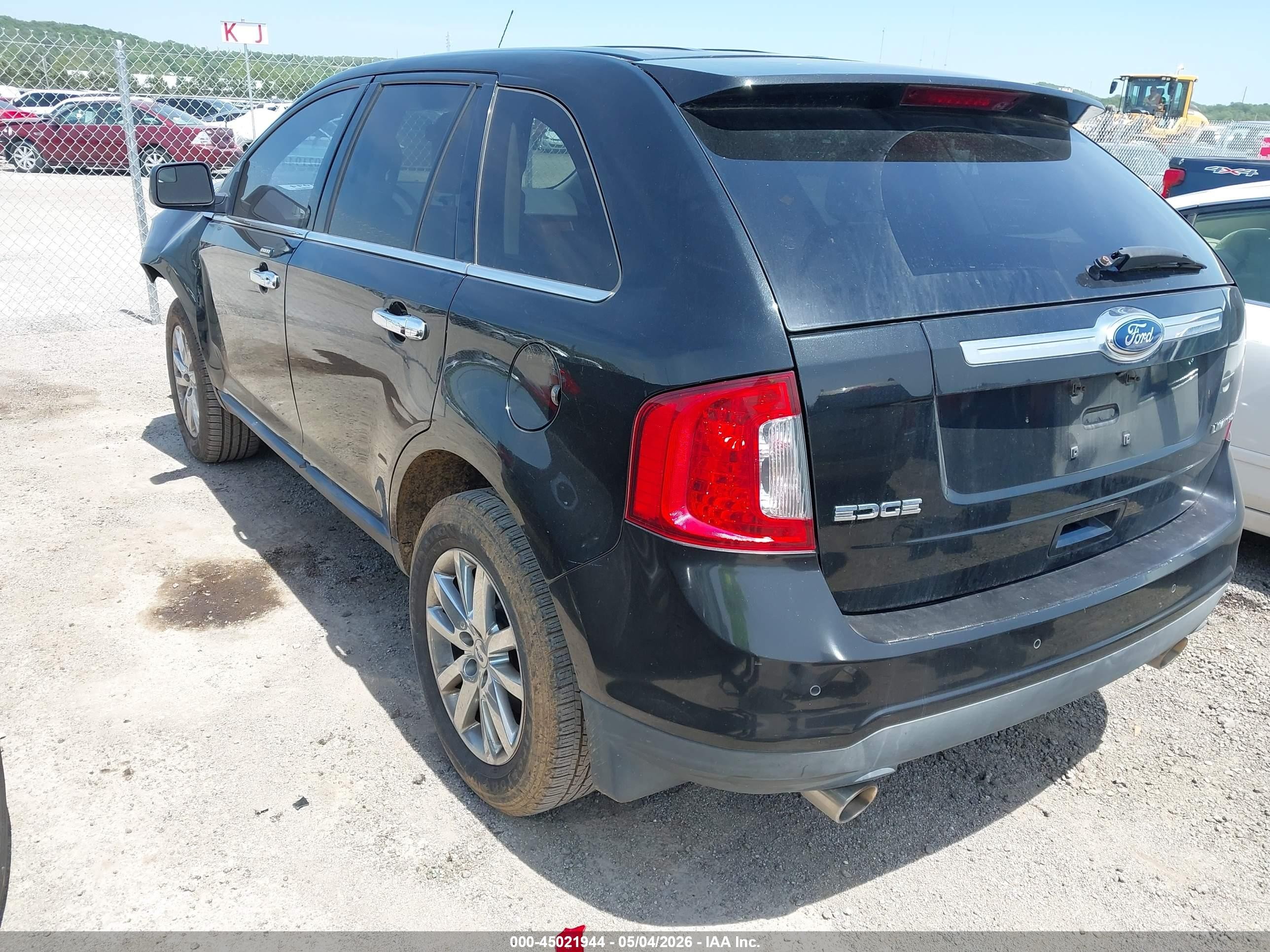2011 Ford Edge Limited Black vin: 2FMDK3KC9BBA85373