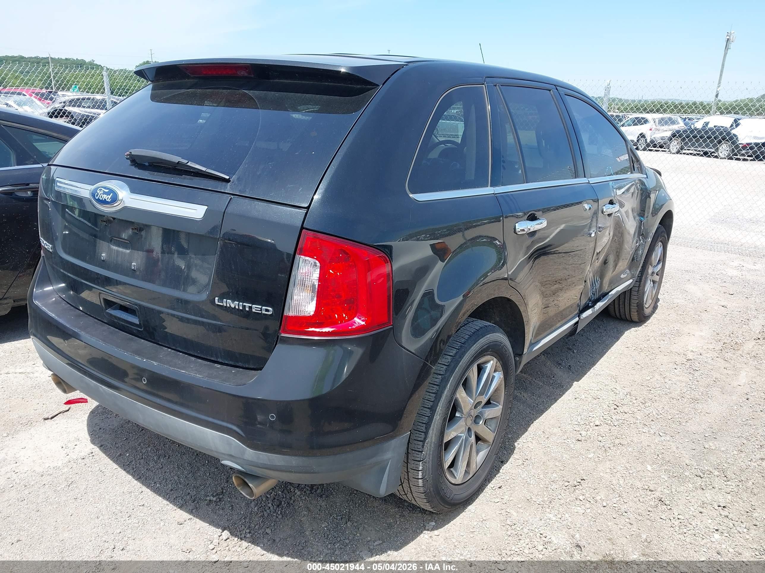 2011 Ford Edge Limited Black vin: 2FMDK3KC9BBA85373