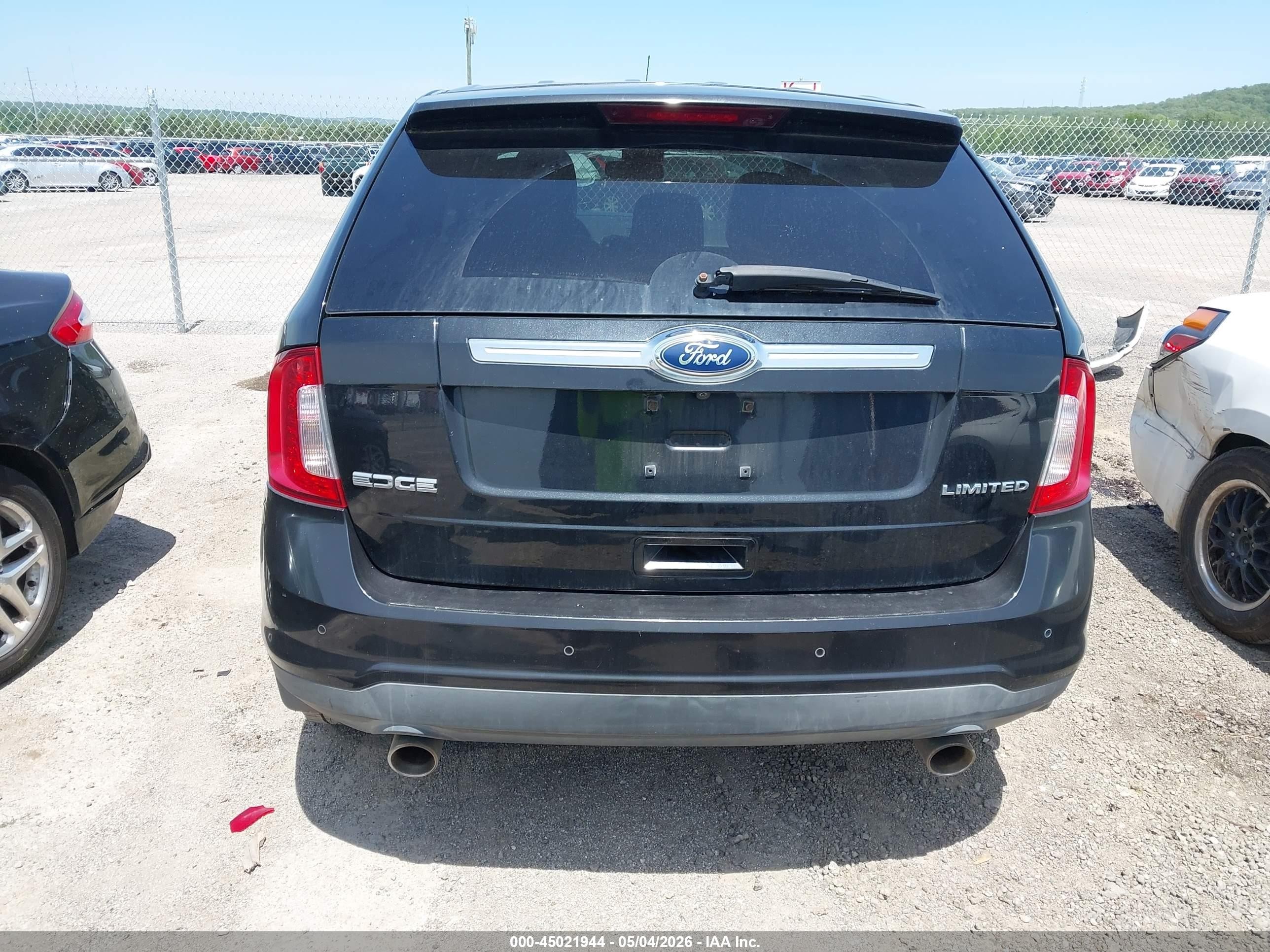 2011 Ford Edge Limited Black vin: 2FMDK3KC9BBA85373