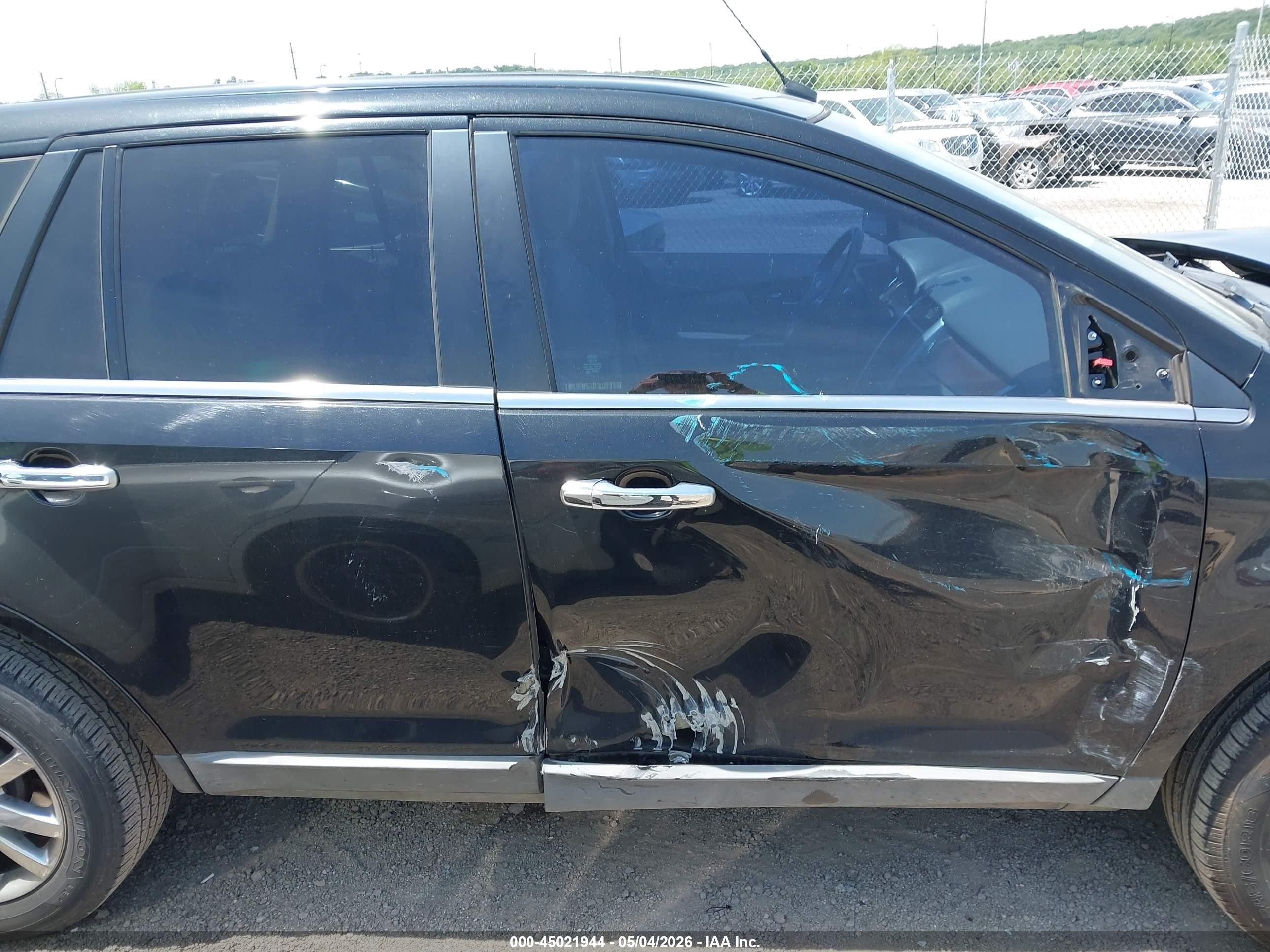 2011 Ford Edge Limited Black vin: 2FMDK3KC9BBA85373