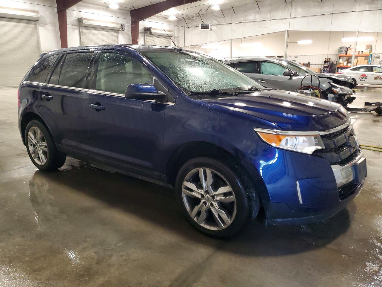 2011 Ford Edge Limited Blue vin: 2FMDK3KC9BBB07761