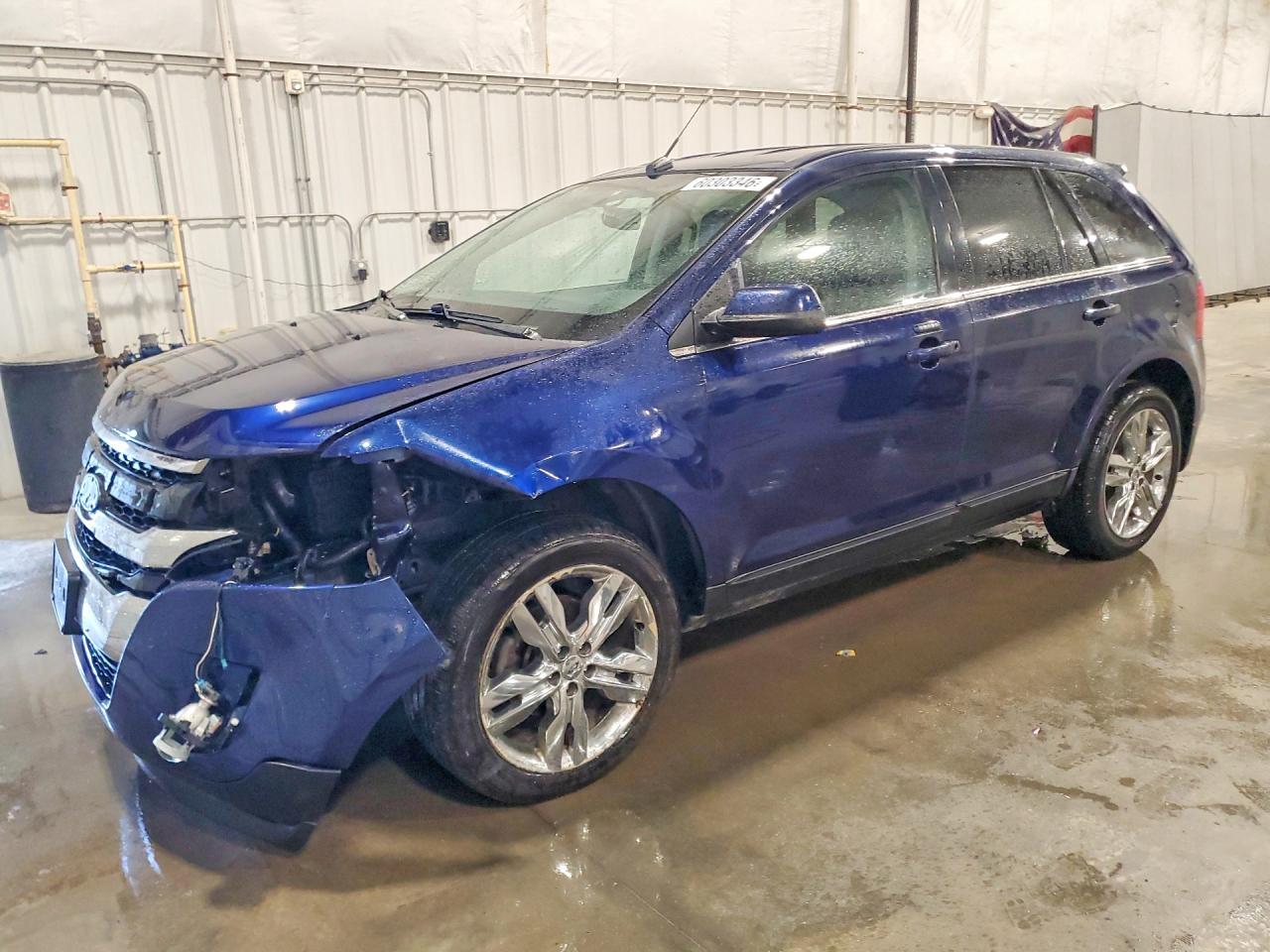 2011 Ford Edge Limited Blue vin: 2FMDK3KC9BBB07761