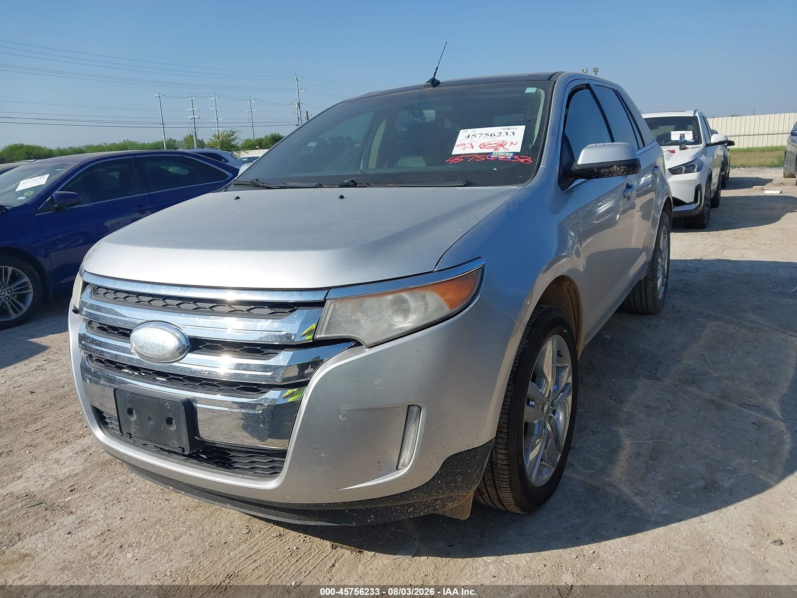 2011 Ford Edge Limited Silver vin: 2FMDK3KC9BBB47600