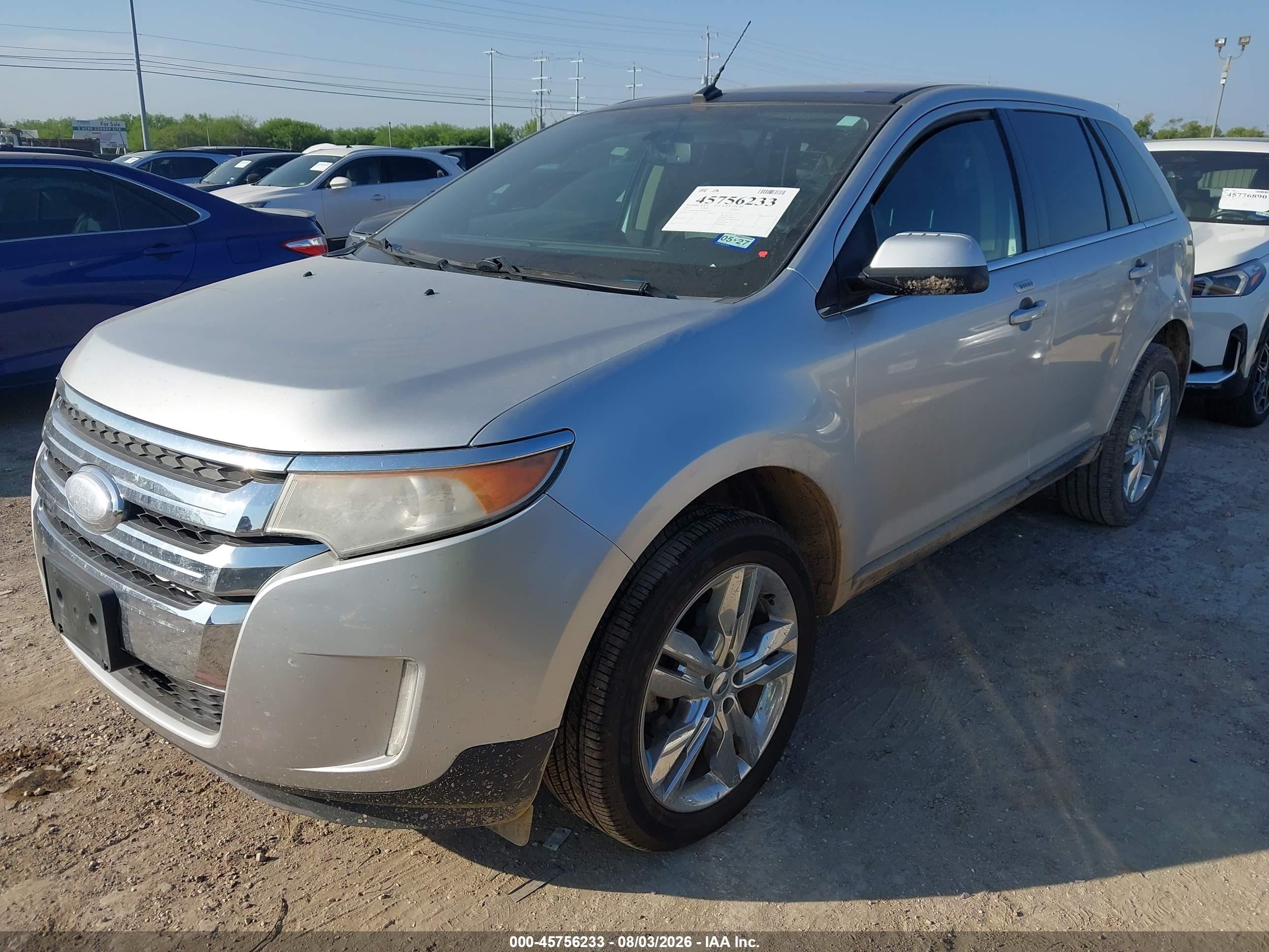 2011 Ford Edge Limited Silver vin: 2FMDK3KC9BBB47600