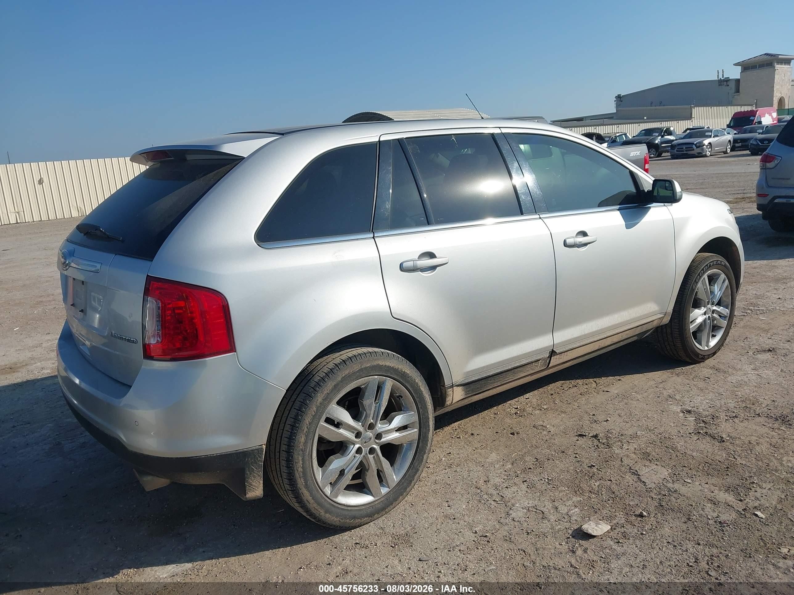 2011 Ford Edge Limited Silver vin: 2FMDK3KC9BBB47600
