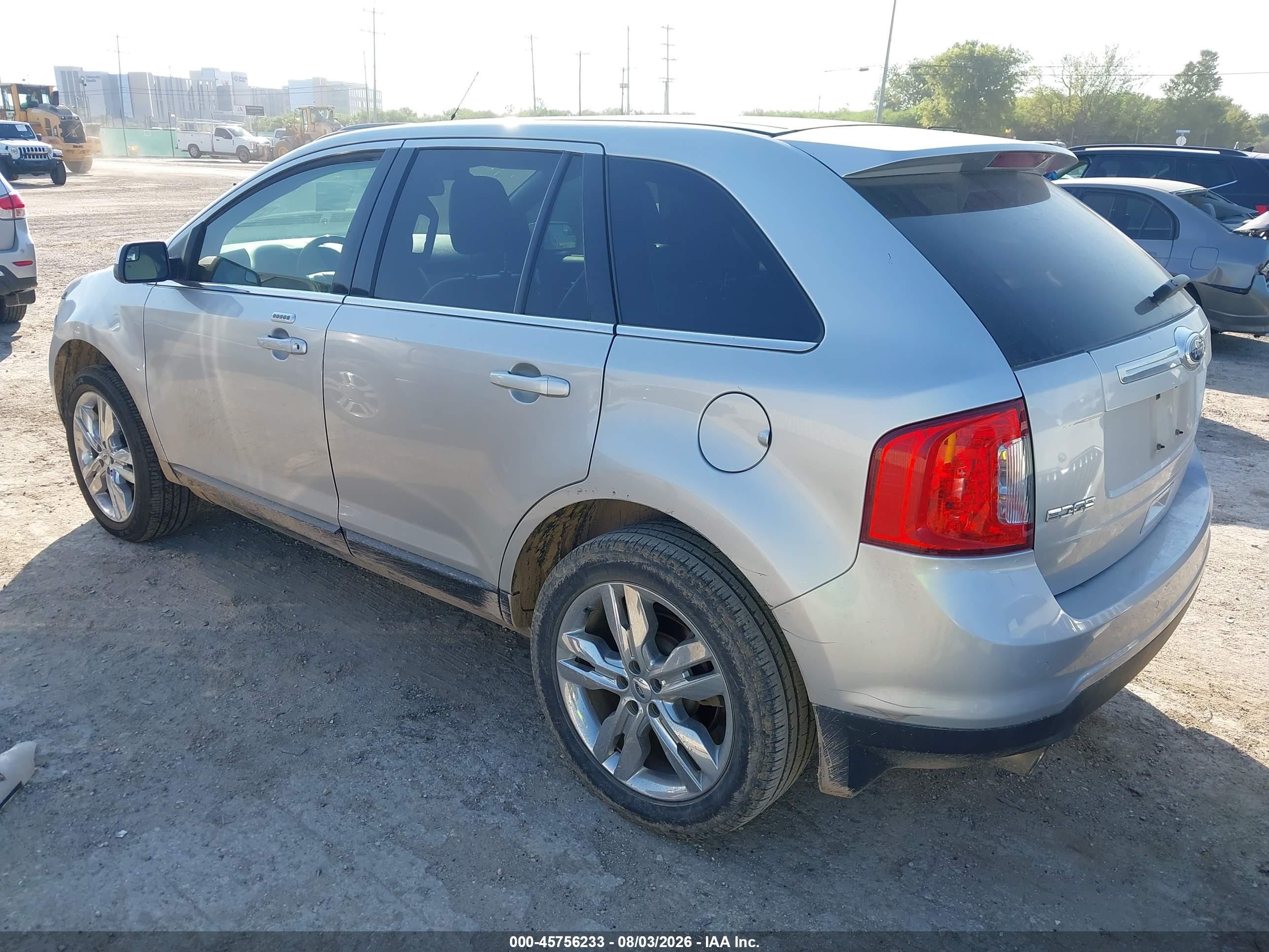 2011 Ford Edge Limited Silver vin: 2FMDK3KC9BBB47600
