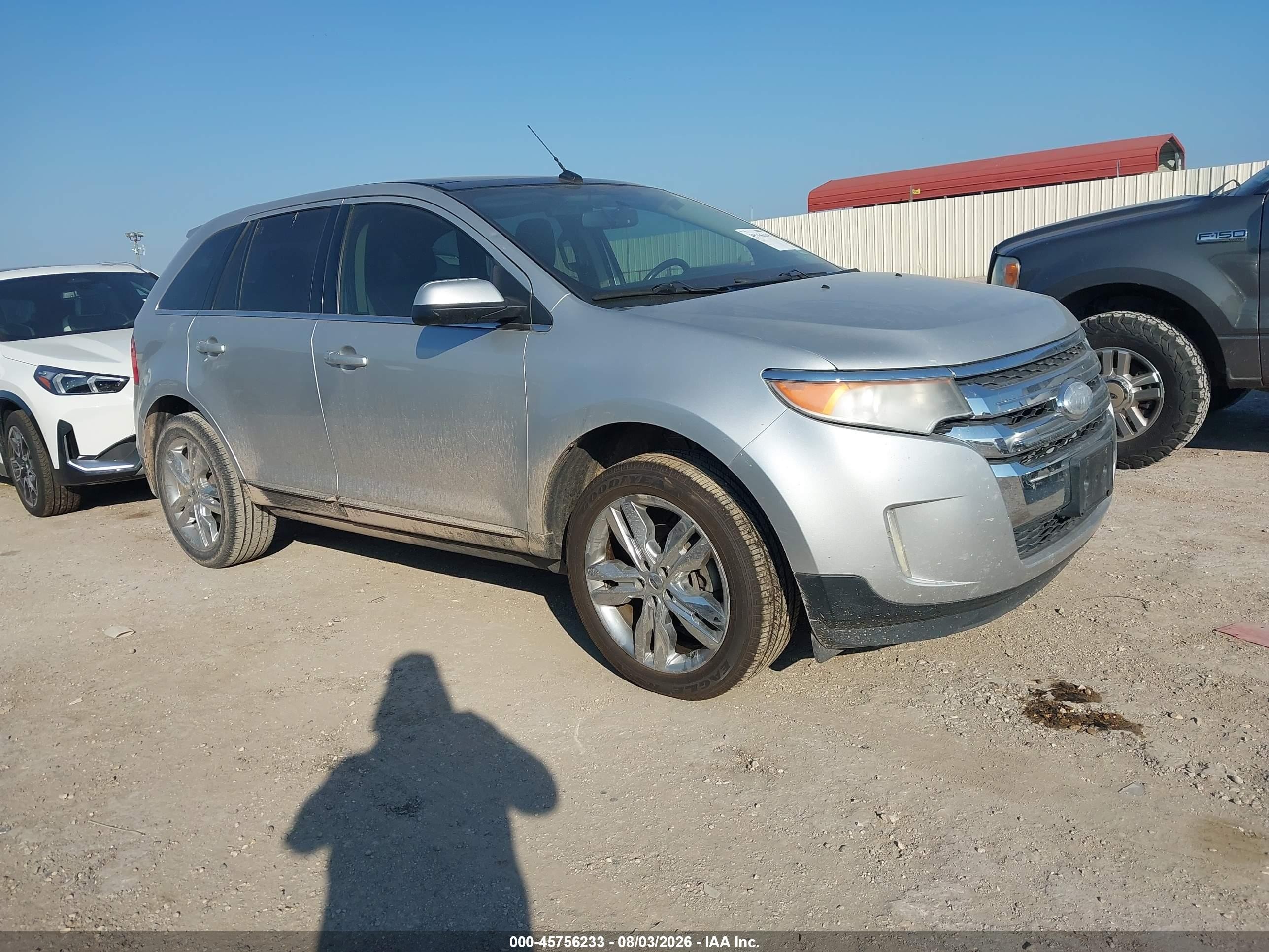 2011 Ford Edge Limited Silver vin: 2FMDK3KC9BBB47600