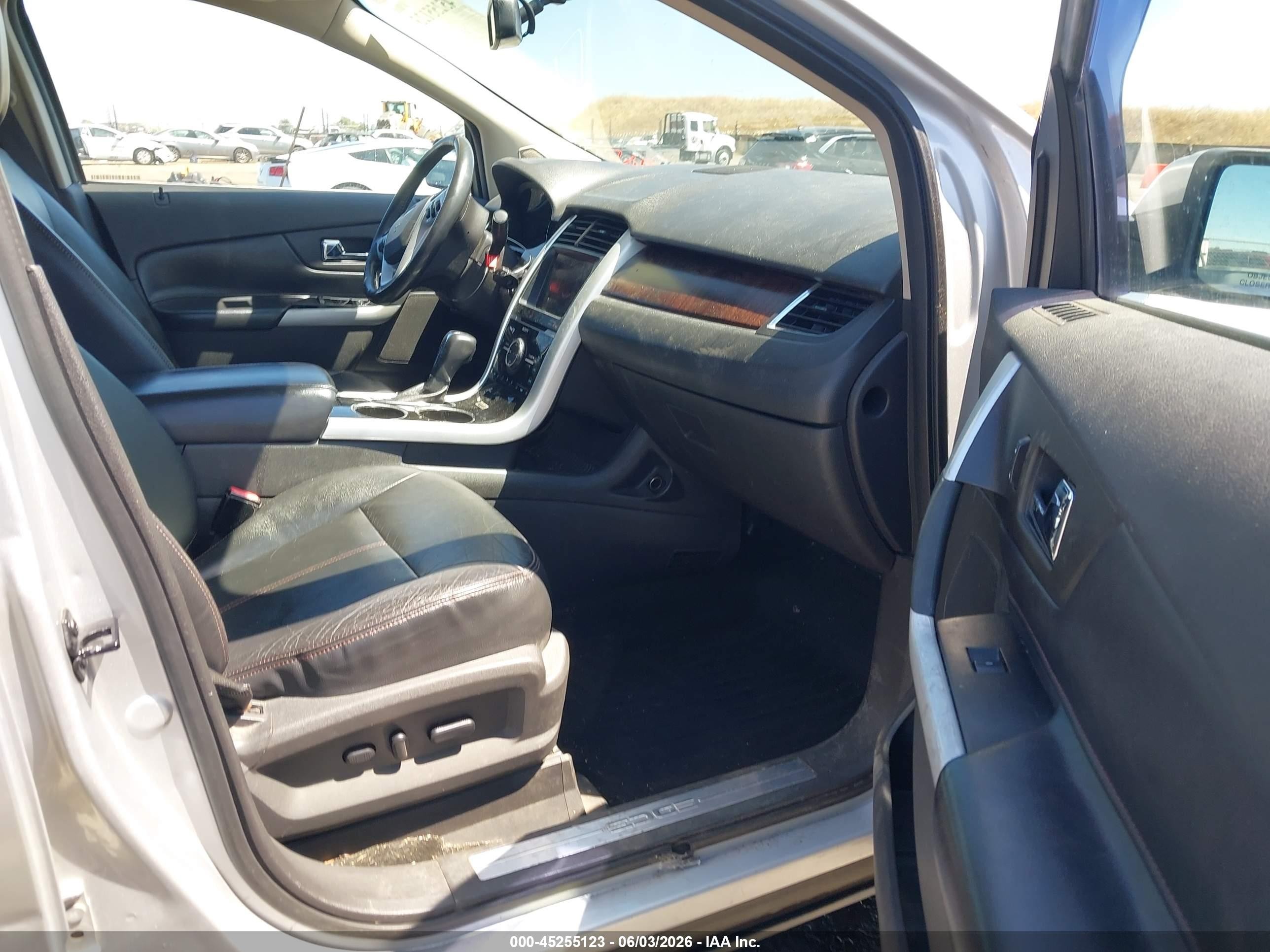 2012 Ford Edge Limited Silver vin: 2FMDK3KC9CBA15891