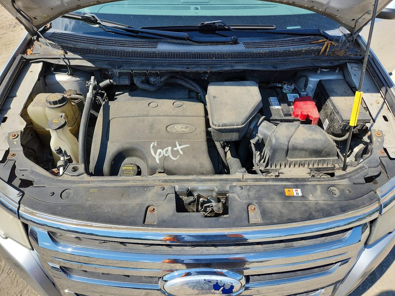 2012 Ford Edge Limited Silver vin: 2FMDK3KC9CBA20136
