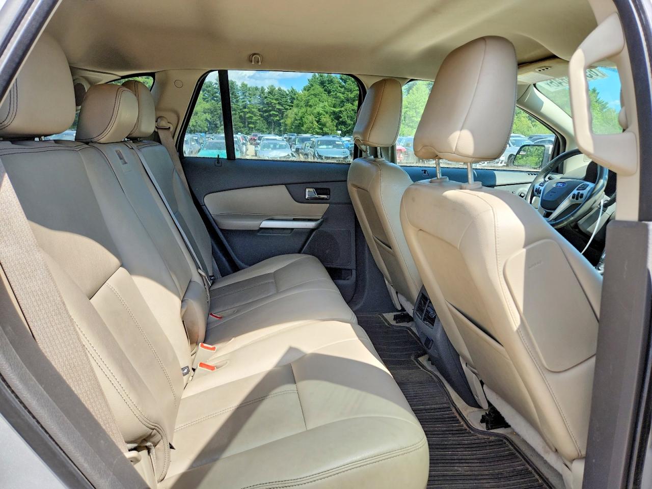 2012 Ford Edge Limited Silver vin: 2FMDK3KC9CBA20136
