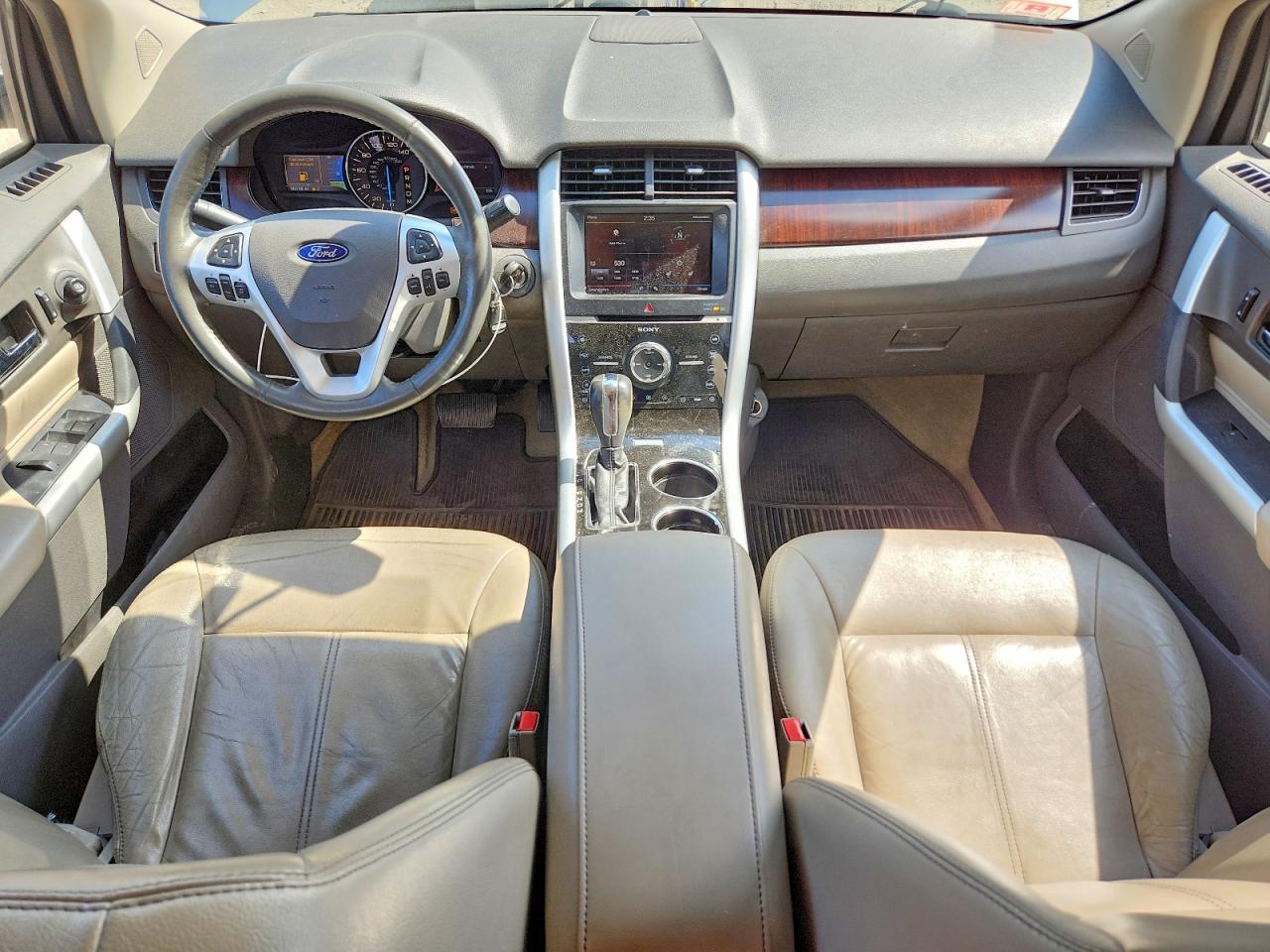 2012 Ford Edge Limited Silver vin: 2FMDK3KC9CBA20136