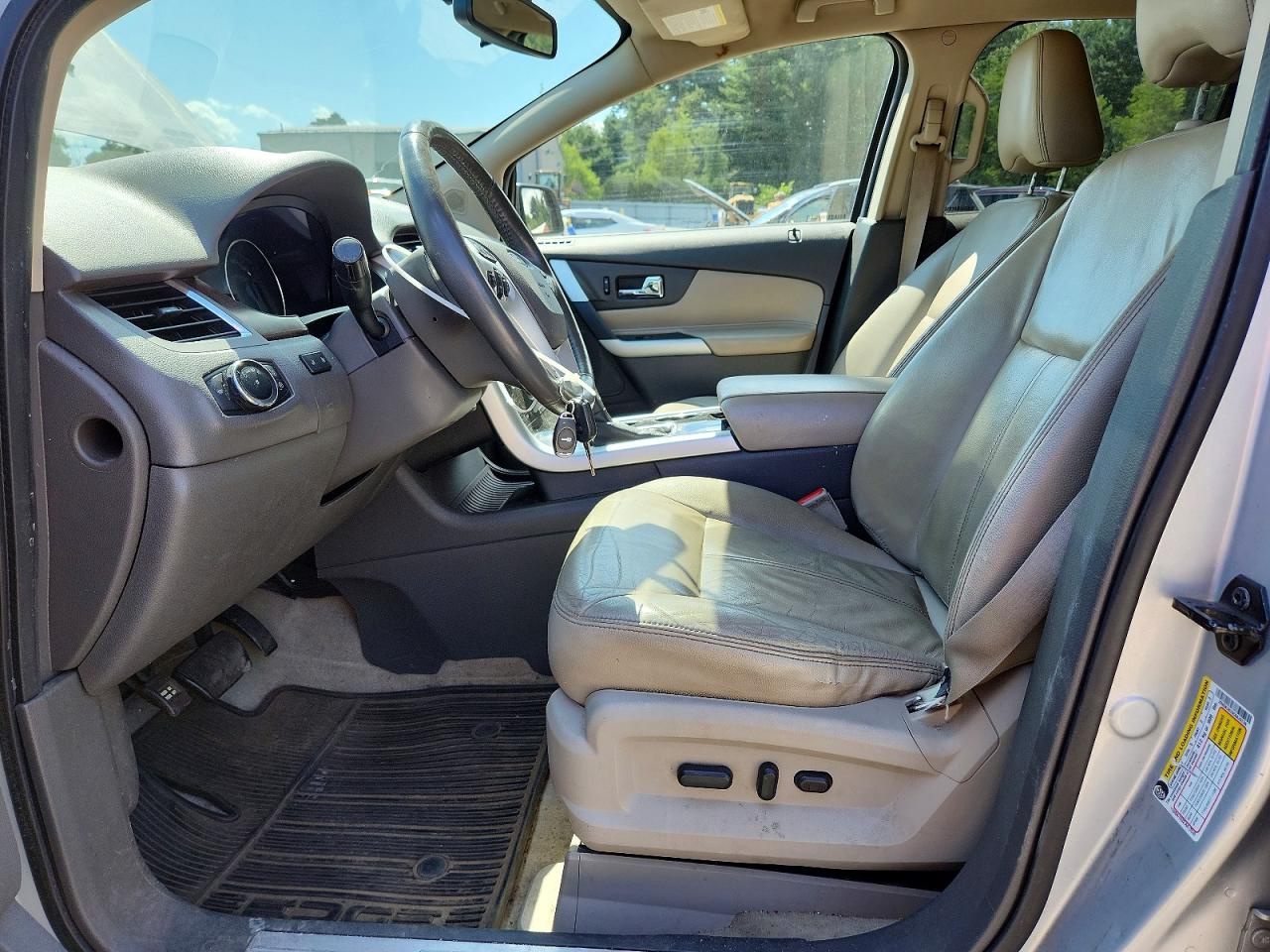2012 Ford Edge Limited Silver vin: 2FMDK3KC9CBA20136