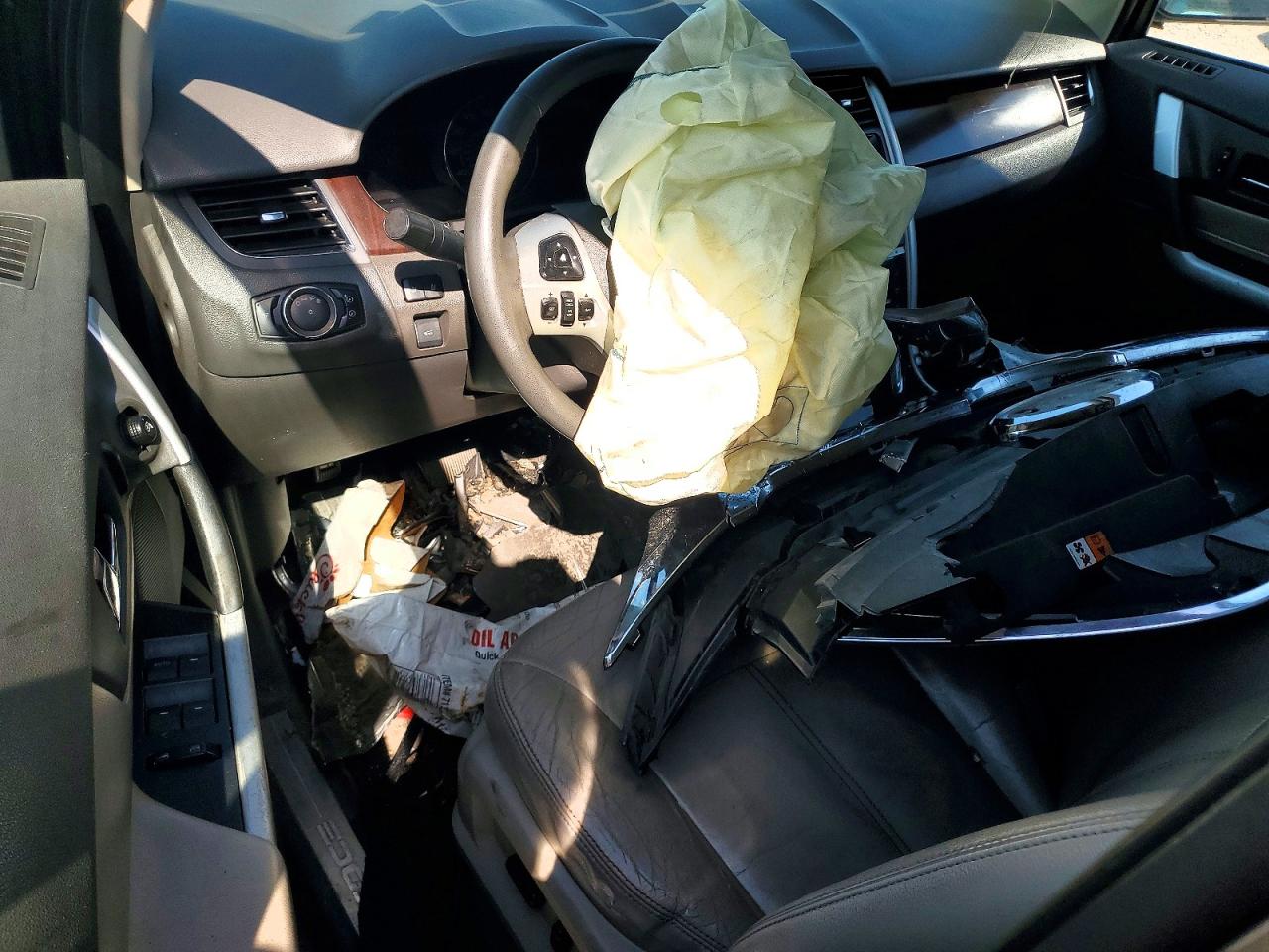 2012 Ford Edge Limited Коричневый vin: 2FMDK3KC9CBA40029