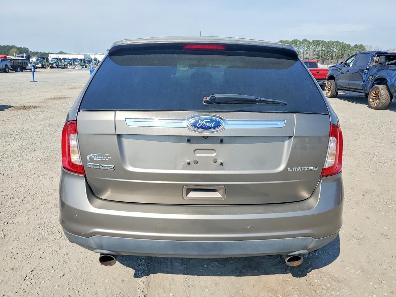 2012 Ford Edge Limited Коричневый vin: 2FMDK3KC9CBA40029