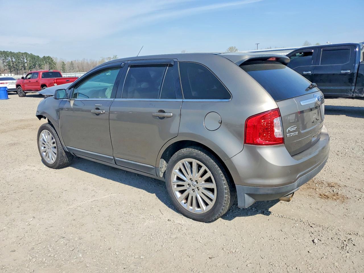 2012 Ford Edge Limited Коричневый vin: 2FMDK3KC9CBA40029