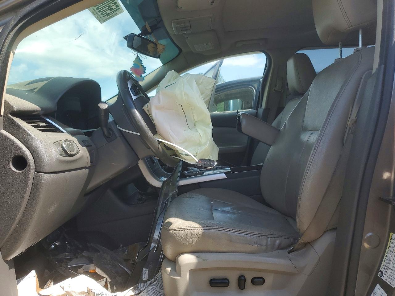 2012 Ford Edge Limited Коричневый vin: 2FMDK3KC9CBA40029