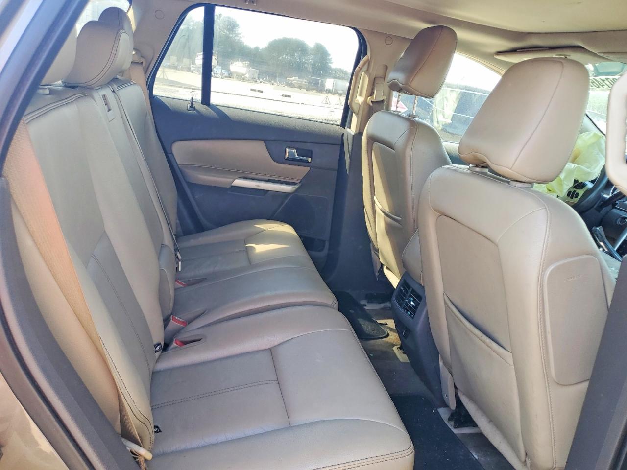 2012 Ford Edge Limited Коричневый vin: 2FMDK3KC9CBA40029