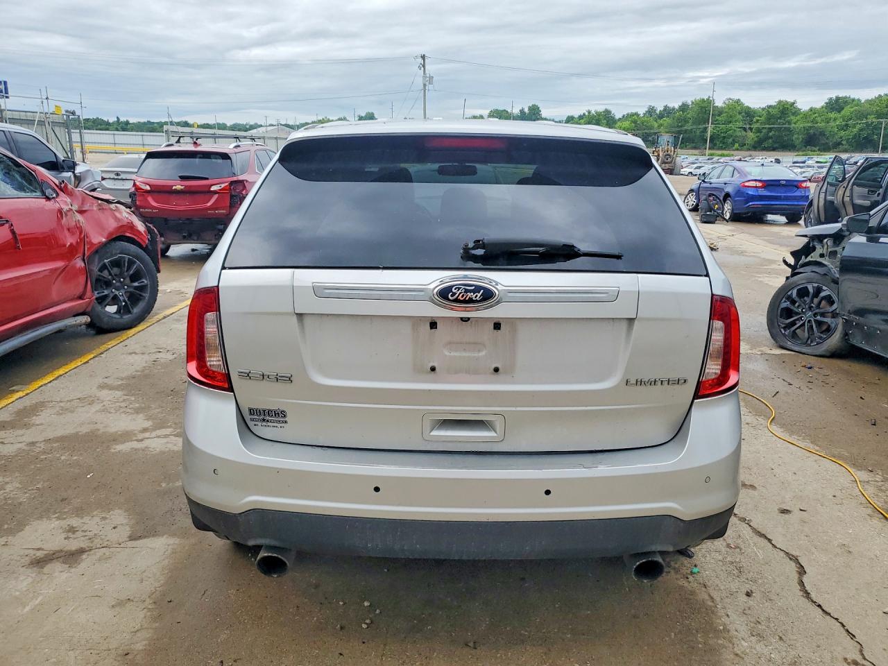 2012 Ford Edge Limited Silver vin: 2FMDK3KC9CBA40676