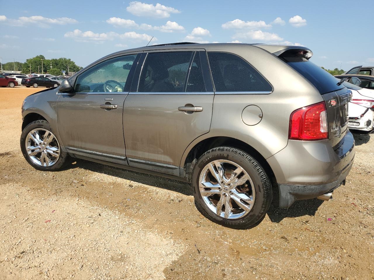 2012 Ford Edge Limited Brown vin: 2FMDK3KC9CBA86752