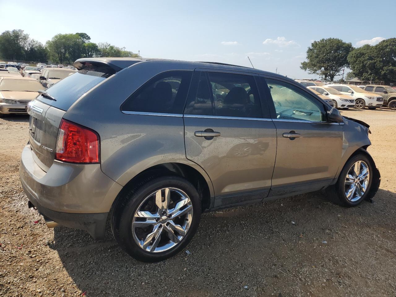 2012 Ford Edge Limited Brown vin: 2FMDK3KC9CBA86752