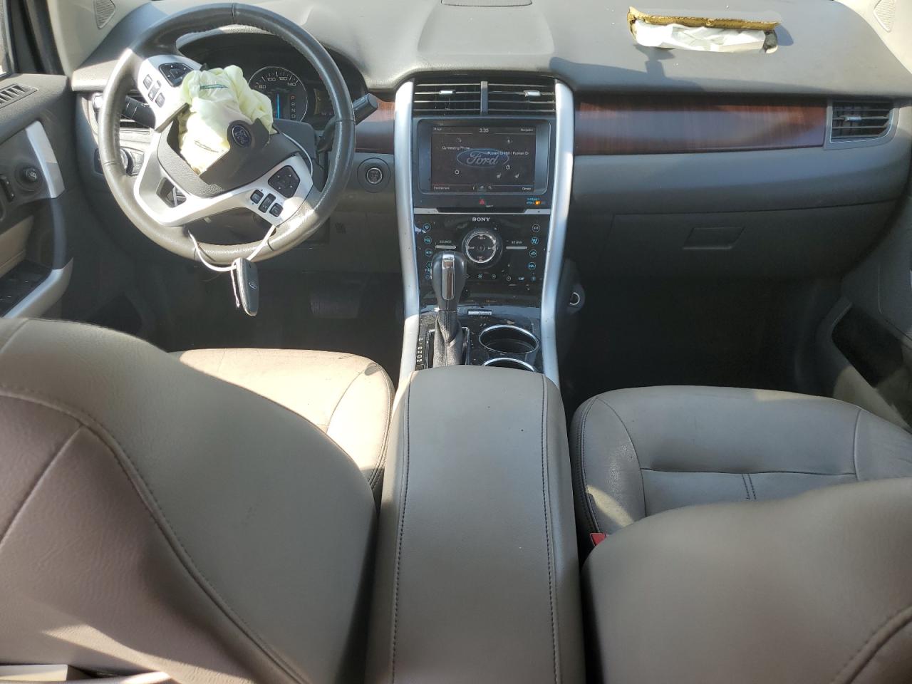 2012 Ford Edge Limited Brown vin: 2FMDK3KC9CBA86752