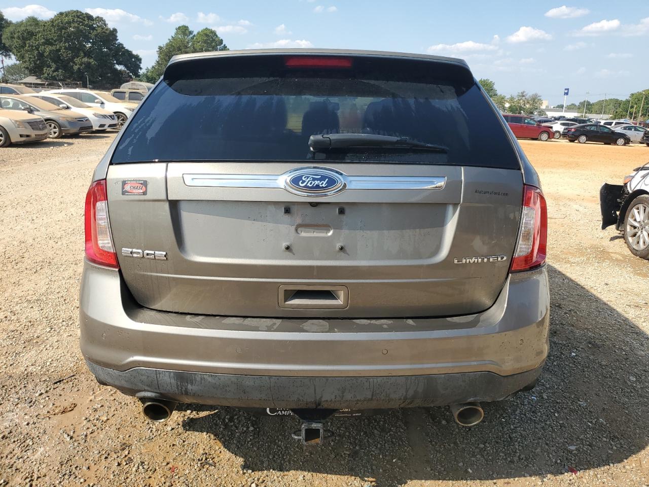 2012 Ford Edge Limited Brown vin: 2FMDK3KC9CBA86752
