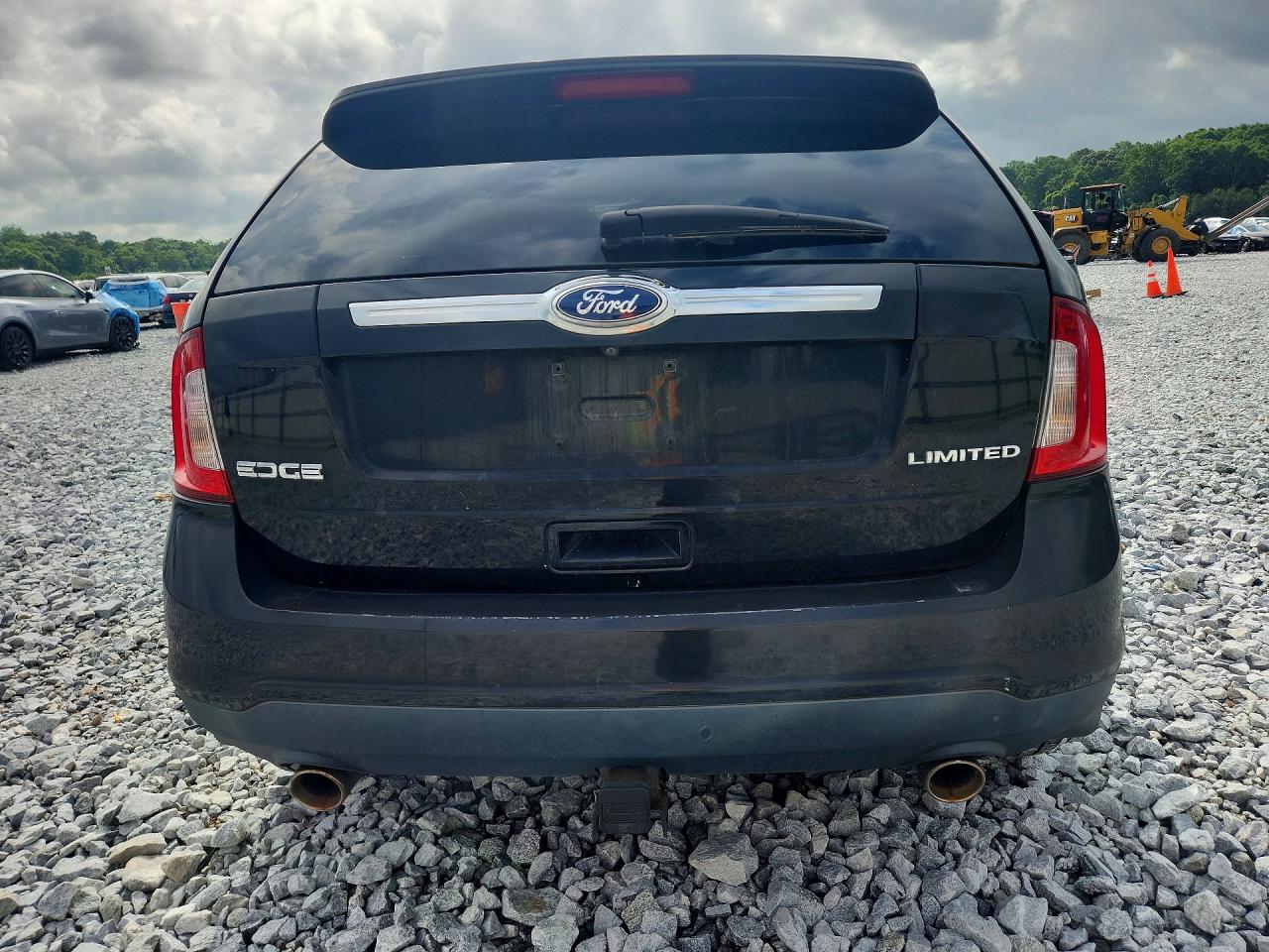 2012 Ford Edge Limited Black vin: 2FMDK3KC9CBA87755