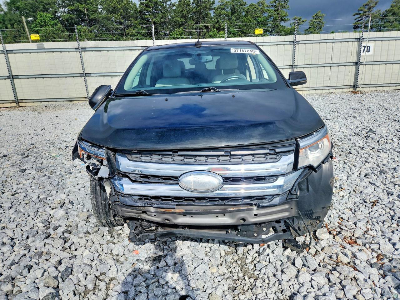 2012 Ford Edge Limited Black vin: 2FMDK3KC9CBA87755