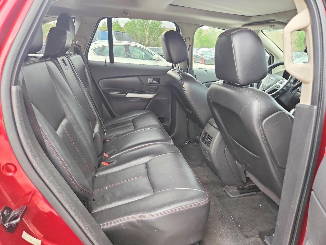 2013 Ford Edge Limited Red vin: 2FMDK3KC9DBA25788
