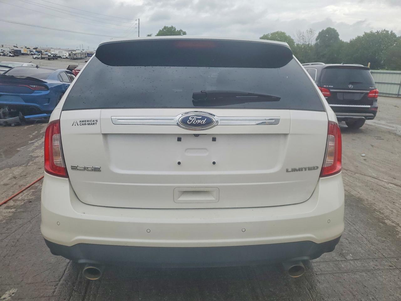 2013 Ford Edge Limited Белый vin: 2FMDK3KC9DBA96893