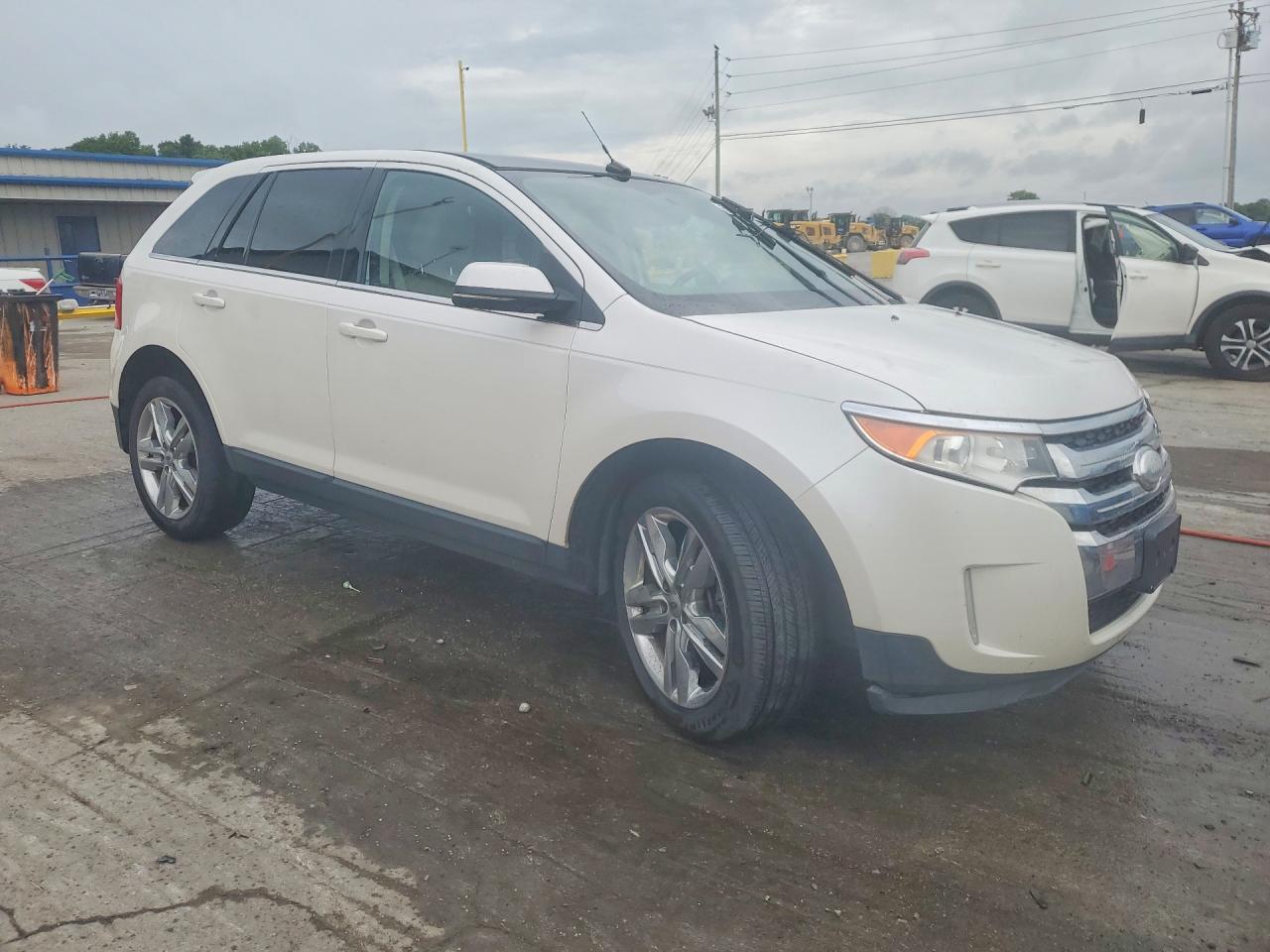 2013 Ford Edge Limited Белый vin: 2FMDK3KC9DBA96893