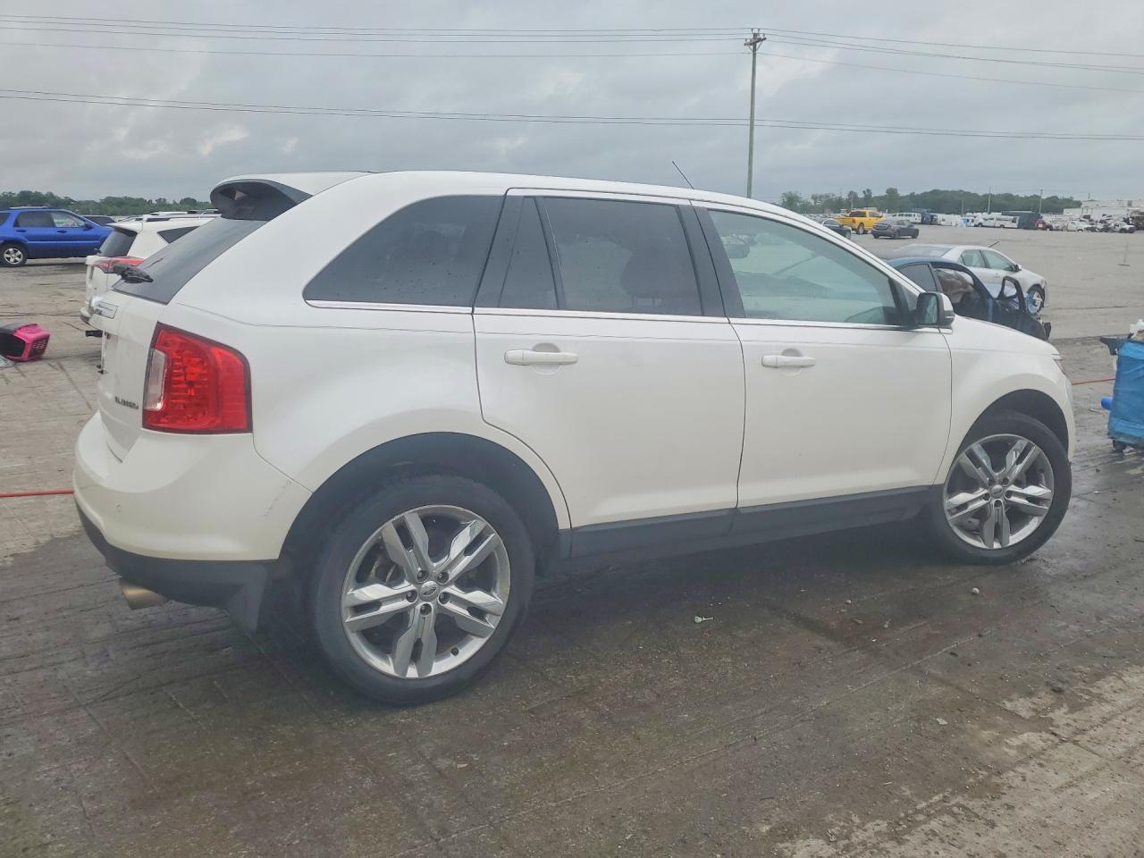 2013 Ford Edge Limited Белый vin: 2FMDK3KC9DBA96893