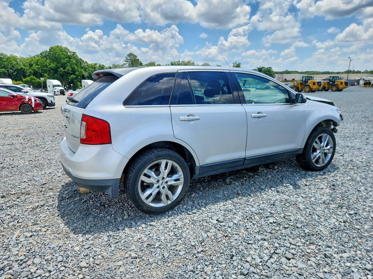 2013 Ford Edge Limited Серый vin: 2FMDK3KC9DBB35322