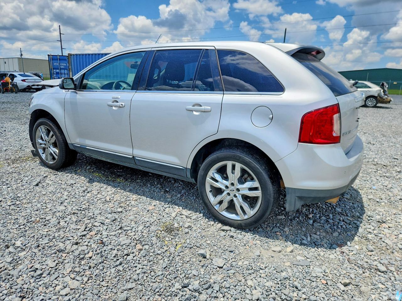 2013 Ford Edge Limited Серый vin: 2FMDK3KC9DBB35322