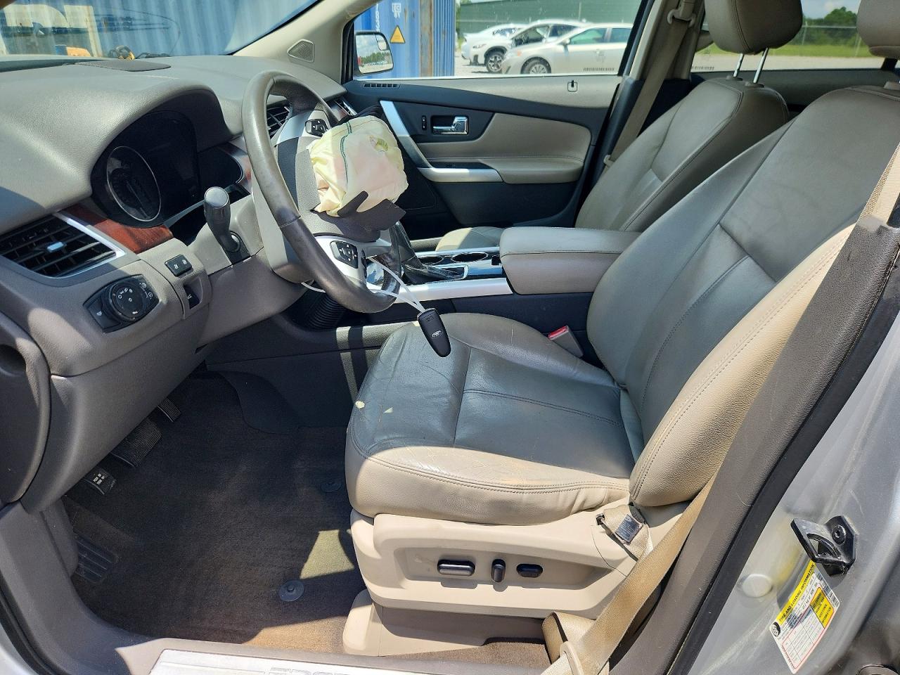 2013 Ford Edge Limited Серый vin: 2FMDK3KC9DBB35322