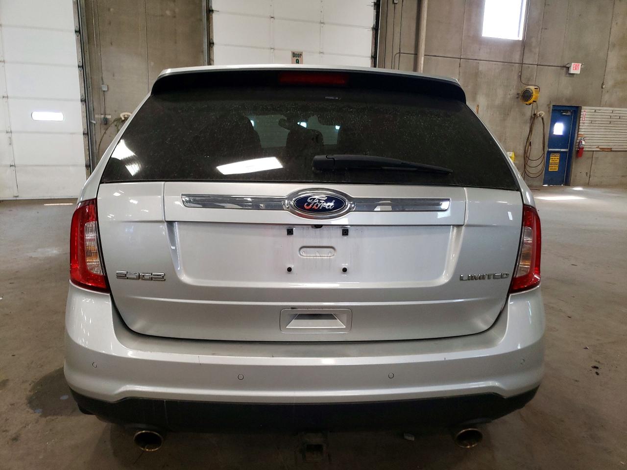 2013 Ford Edge Limited Silver vin: 2FMDK3KC9DBB44828