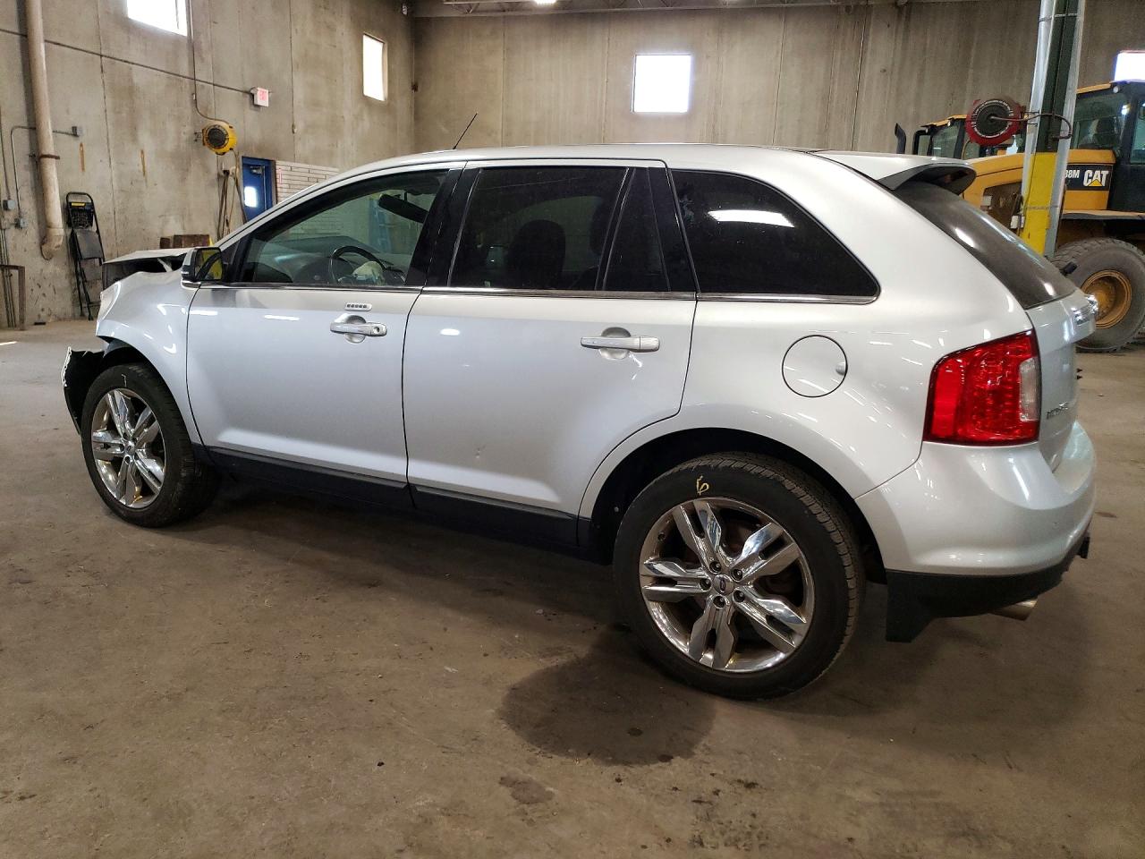 2013 Ford Edge Limited Silver vin: 2FMDK3KC9DBB44828