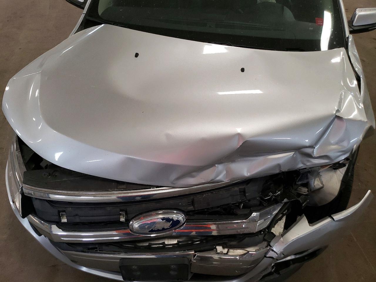 2013 Ford Edge Limited Silver vin: 2FMDK3KC9DBB44828