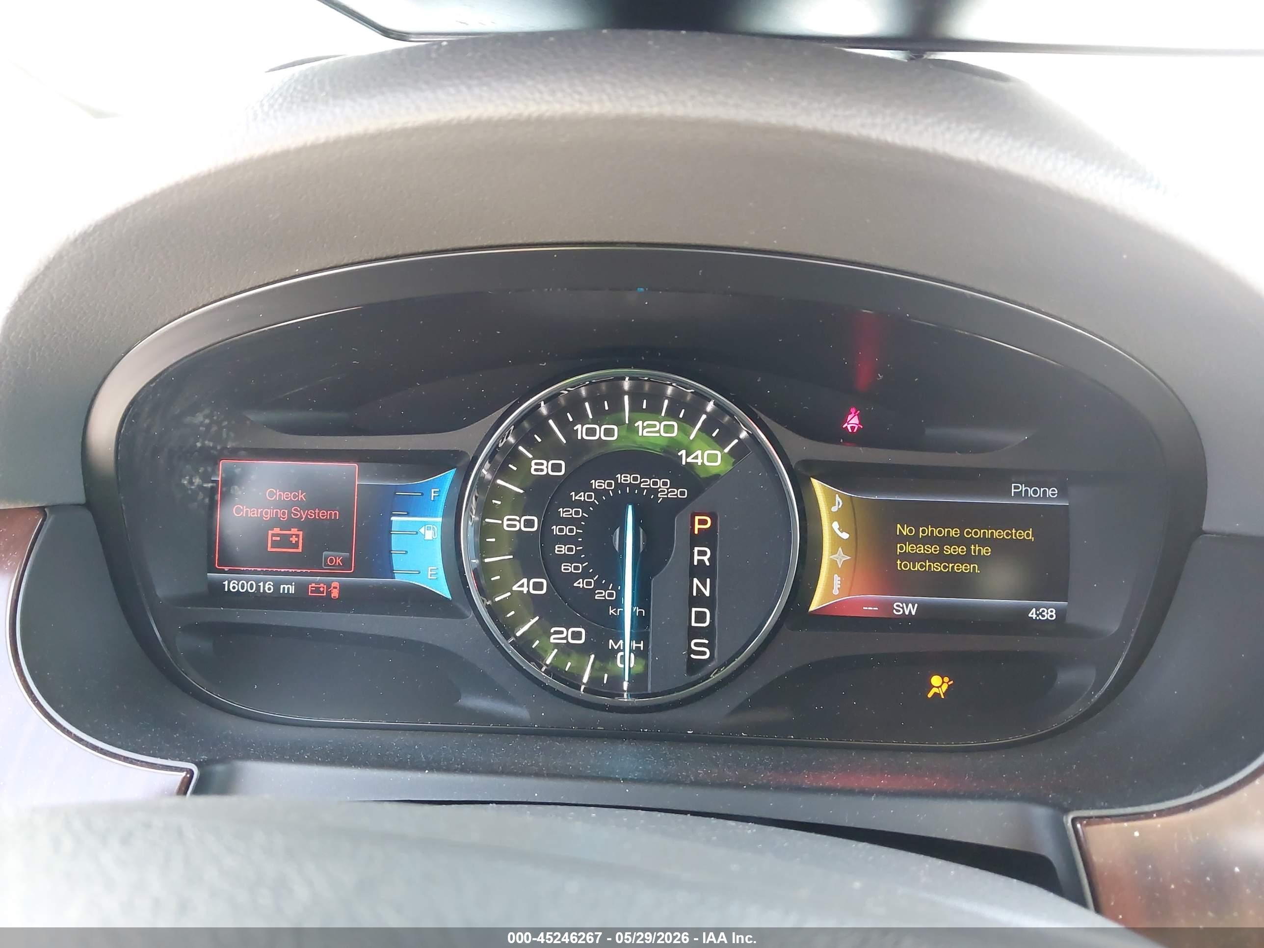 2013 Ford Edge Limited Blue vin: 2FMDK3KC9DBC78030