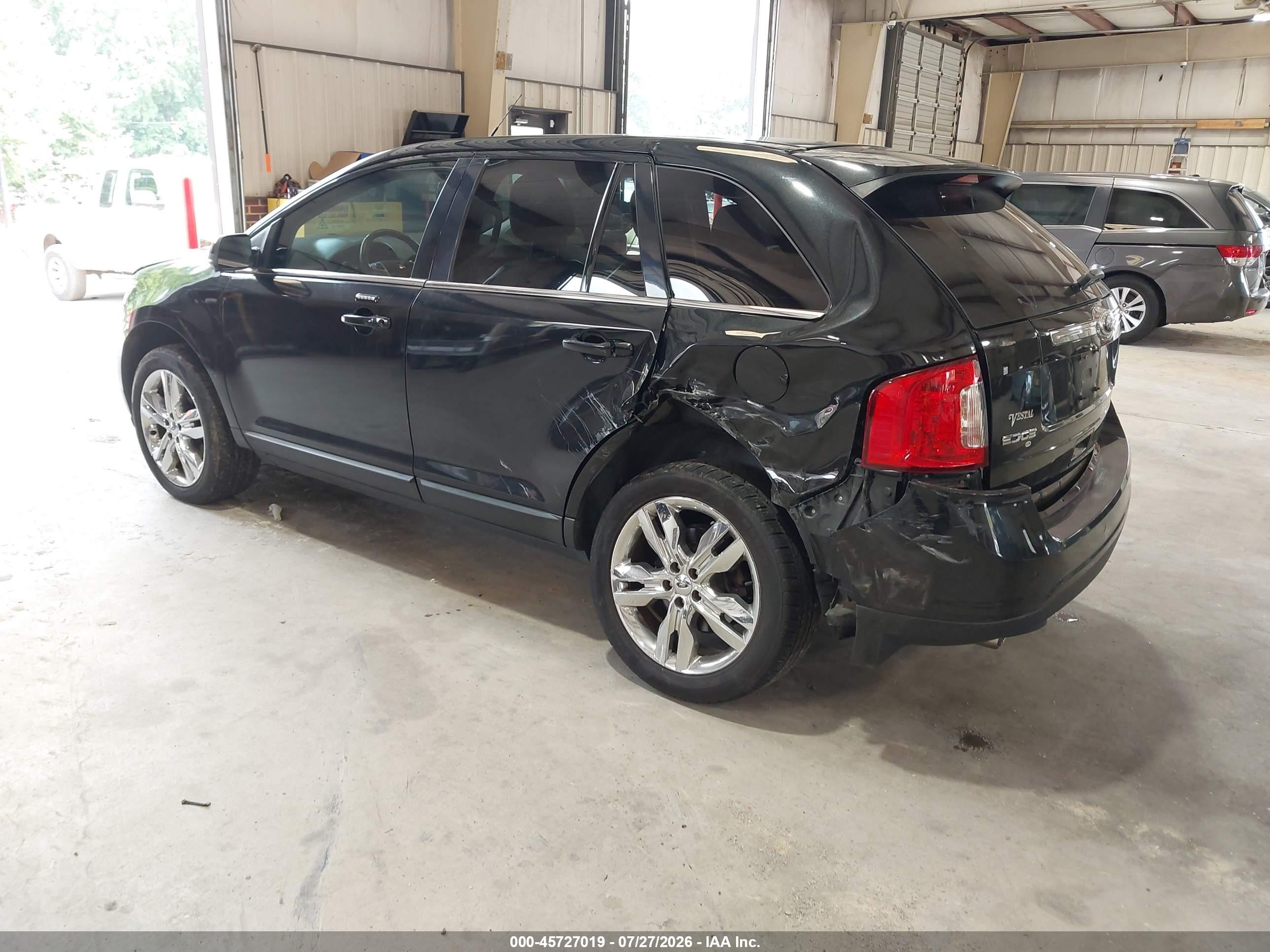 2014 Ford Edge Limited Black vin: 2FMDK3KC9EBA08944